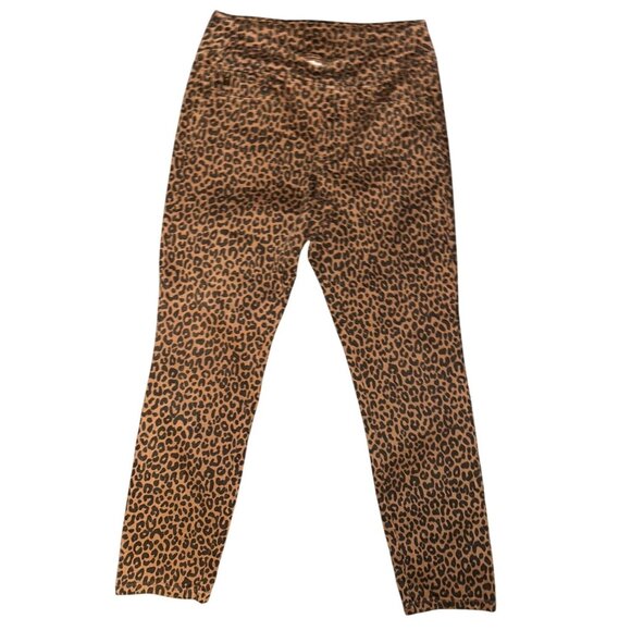 (5 for $25) belle Kim Gravel Pull On Jeggings in Animal Print Size 10 - Picture 3 of 8